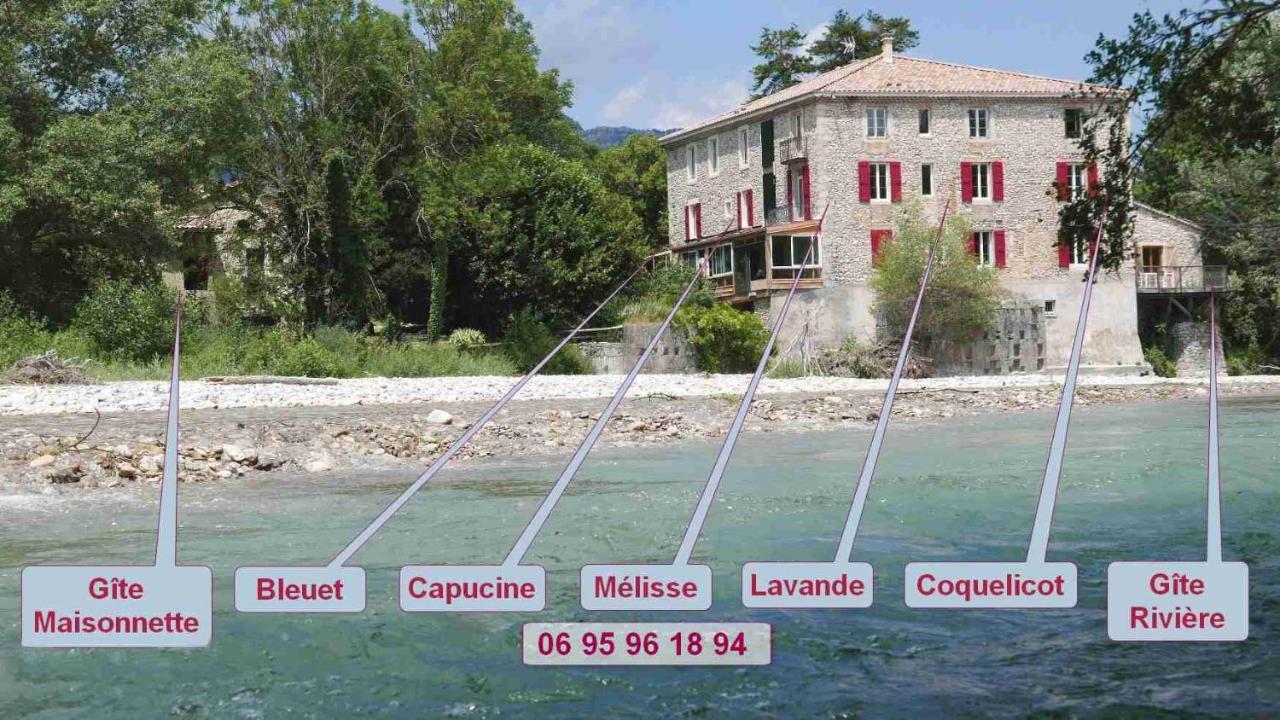 Hotel -Moulin De Solaure- Aix-en-Diois Esterno foto